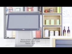 Hệ thống Android POS có dung lượng kép Máy thanh toán Android Pos Sổ đăng ký